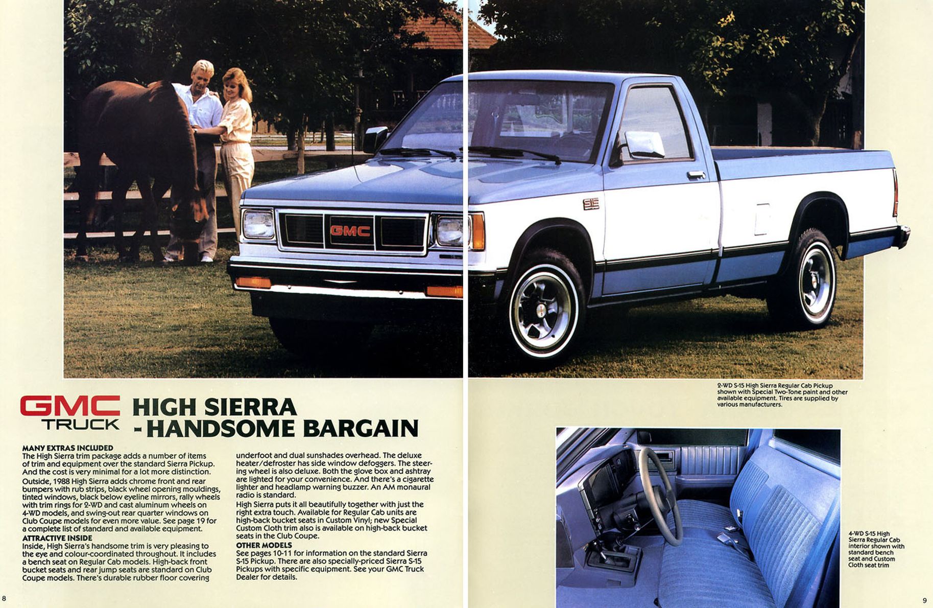 1984 GMC S-15 Pickup Brochure Page 12